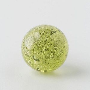 ANTHROPOLOGIE MINI-GLASS BUBBLE KNOB -NWT- GREEN